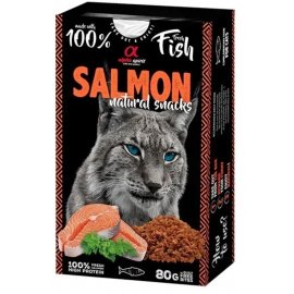 Alpha Spirit Natural Snacks Salmon лакомство для кошек ЛОСОСЬ