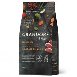 Grandorf Fresh (Грандорф) Duck & Sweet Potato Adult Medium & Maxi сухий корм для собак середніх й великих порід КАЧКА та БАТАТ