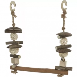 Trixie NATURAL LIVING качель для птиц, дерево (58746)