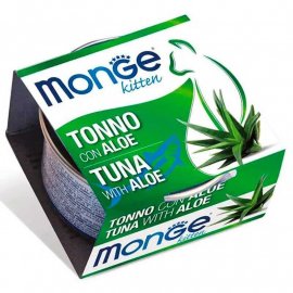 Monge Cat Kitten Tuna & Aloe влажный корм для котят ТУНЕЦ и АЛОЕ