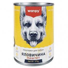 Wanpy (Ванпи) Beef влажный корм для собак, паштет ГОВЯДИНА