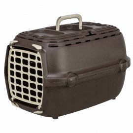 Trixie Relax переноска для животных, ПЛАСТИК ДВЕРЬ, коричневый