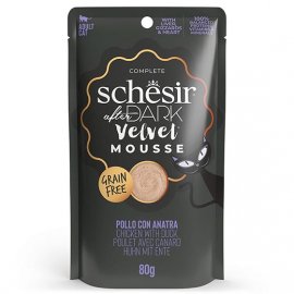 Schesir (Шезір) After Dark Velvet Mousse Chicken with Duck консерви для кішок КУРКА З КАЧКОЮ мус Schesir (Шезір) After Dark Velvet Mousse Chicken with Duck консерви для кішок КУРКА З КАЧКОЮ мус