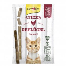 Gimcat Superfood Duo Sticks СHICKEN & FOREST BERRIES (ДУО СТІКС КУРКА ТА ЯГОДИ) ласощі для котів, 3 шт