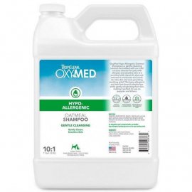 Tropiclean OXY MED HYPO-ALLERGENICK концентрированный гипоаллергенный шампунь для собак и кошек (1:10)