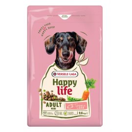 Happy Life ADULT MINI LAMB корм для собак міні та малих порід ЯГНЯ, 2,5 кг