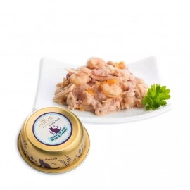 Nuevo (Нуево) Lovely Filets Tender Chicken Filet with Shrimps & Dandelion консерви для кішок КУРКА, КРЕВЕТКА та КУЛЬБАБА