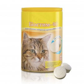 Фіто Біостим 40 Білкова вітамінно-мінеральна добавка для котів