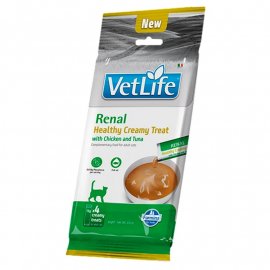 Farmina Vet Life Adult Renal Creamy Treat Chicken & Tuna ласощі для котів із нирковою недостатністю КУРКА та ТУНЕЦЬ