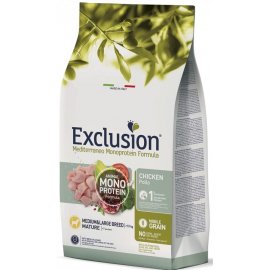 Exclusion (Ексклюжн) Adult Mature Chiсken Medium & Large Breed сухий монопротеїновий корм для літніх собак середніх і великих порід, КУРКА
