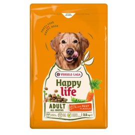 Happy Life ADULT BEEF корм для собак усіх порід яловичина