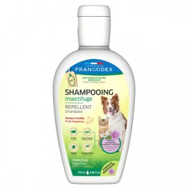 Francodex Repellent Shampoo Fruit Fragrance шампунь от блох и клещей без инсектицидов для собак и кошек ФРУКТОВЫЙ АРОМАТ