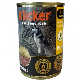 Klicker Dog Chicken Pate влажный корм для собак, паштет КУРИЦА