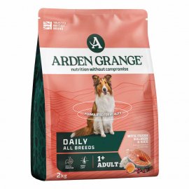 Arden Grange (Арден Грендж) Adult Salmon & Rice - сухой корм для собак с чувствительным желудком и кожей (с лососем и рисом)