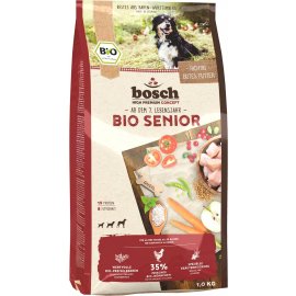 Bosch HPC BIO Adult Chicken and Cranberry сухий корм для літніх собак від 7 років КУРКА І ЖУРАВЛИНА