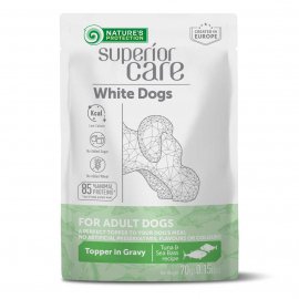 Natures Protection Superior Care White Adult Tuna & Sea Bass влажный корм для собак с белой шерстью ТУНЕЦ и МОРСКОЙ ОКУНЬ