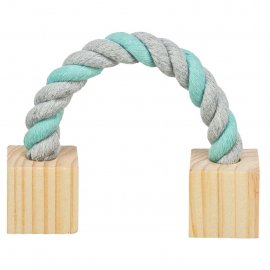 Trixie Іграшка для гризунів КАНАТ З ДЕРЕВ'ЯНИМИ БЛОКАМИ (6186)