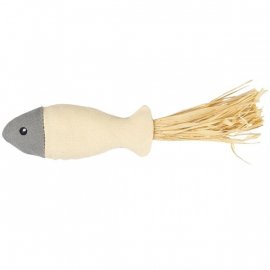 Flamingo Natural Fun Fish экологическая игрушка с кошачьей мятой для кошек РЫБКА