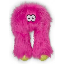West Paw Wilson Hot Pink игрушка пищалка для собак ВИЛСОН ПУШИСТЫЙ, розовый