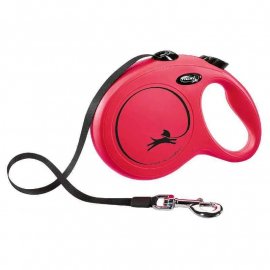 Flexi (Флекси) CLASSIC TAPE поводок-рулетка для собак ЛЕНТА, красный