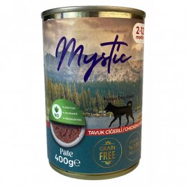Mystic Puppy Chicken Liver Pate влажный корм для щенков, паштет КУРИЦА С КУРИНОЙ ПЕЧЕНЬЮ