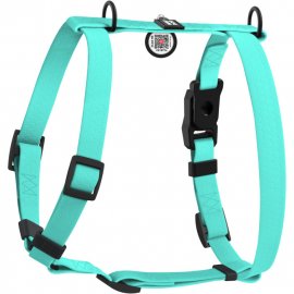 Collar WAUDOG Magnet водостійка анатомічна H-подібна шлейка для собак із QR-паспортом, магнітний фастекс, тиффані