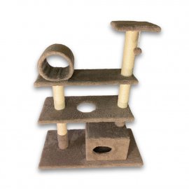 Природа ДБ ігровий комплекс для кота, коричневий