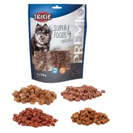 Trixie 4 SUPERFOODS лакомство для собак 4 ВИДА МЯСА И ЯГОДЫ (31854)