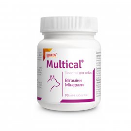 Dolfos (Дольфос) MULTICAL MINI (МУЛЬТИКАЛЬ МІНІ) вітамінно-мінеральний комплекс для собак міні порід