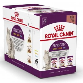 Royal Canin SENSORY MULTIPACK GRAVY консервы для привередливых кошек НАБОР