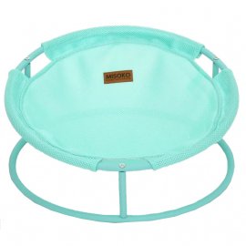 Misoko&Co (Місоко і Ко) Pet Bed Round складаний круглий лежак для тварин, М'ЯТНИЙ
