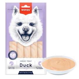 Wanpy (Ванпи) Creamy Lickable Treats Duck жидкое лакомство для собак УТКА Wanpy (Ванпи) Creamy Lickable Treats Duck жидкое лакомство для собак УТКА