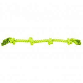 Trixie Playing Rope игрушка для собак, канат с узлами, лайм (32832)
