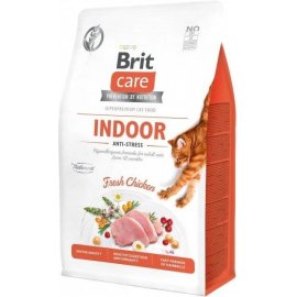 Brit Care Cat Grain Free Indoor Аnti-Stress Chicken беззерновой сухой корм для кошек, живущих в помещении и подверженных стрессу КУРИЦА Brit Care Cat Grain Free Indoor Аnti-Stress Chicken беззерновой сухой корм для кошек, живущих в помещении и подверженных стрессу КУРИЦА