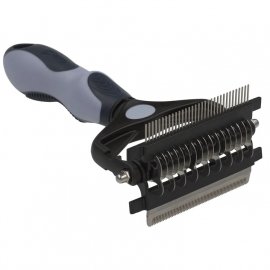 AnimAll 3 в 1 колтунорез, дешеддер и грабли для собак