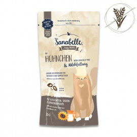 Bosch (Бош) Sanabelle Crispy Pillow With Chicken & Milk Pillow лакомство для кошек КУРИЦА И МОЛОКО