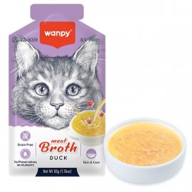 Wanpy Meat Broths Duck суп для кошек УТКА