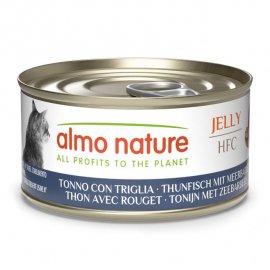 Almo Nature HFC Jelly Tuna with Goatfish влажный корм для кошек ТУНЕЦ И БАРАБУЛЯ