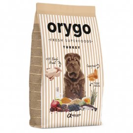 Orygo Turkey & Pumpkin напіввологий корм для дорослих собак ИНДИЧКА та ГАРБУЗ