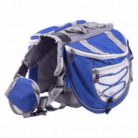 Voyager Pet Lovoyager Dog Bagpack сумка-седло для собак, синий