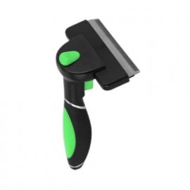 AnimAll Groom дешеддер для вычесывания шерсти для собак и кошек, зеленый