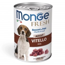Monge Dog Fresh Adult Veal влажный корм для собак ТЕЛЯТИНА