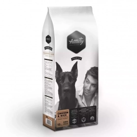 Amity (Аміті) Gigantes Chicken & Rice сухий корм для собак великих порід КУРКА ТА РИС