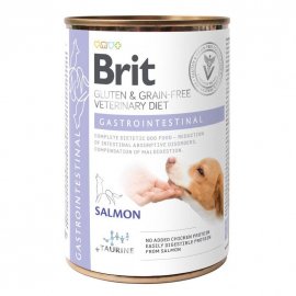 Brit Veterinary Diets Dog Grain Free Gastrointestinal Salmon консерви для собак у разі проблем із ЖКТ, ЛОСОСЬ