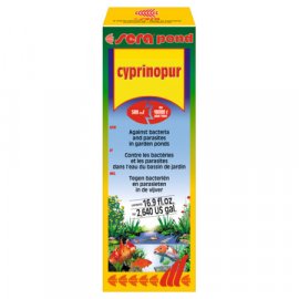 Sera POND CYPRINOPUR средство для рыб против брюшной водянки и карповых вшей