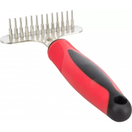 Trixie GROOMER RAKE граблі однорядні для шерсті собак, пластик/метал (24050)