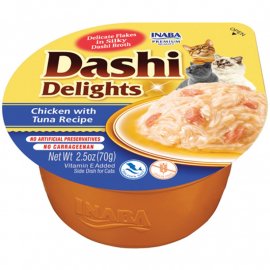 Inaba Cat Dashi Delights лакомство для кошек КУРИЦА С ТУНЦОМ