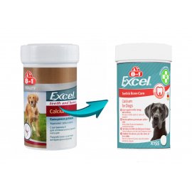 8in1 (8 в 1) Excel Calcium (Эксель Кальций) витамины кальций для собак 8in1 (8 в 1) Excel Calcium (Эксель Кальций) витамины кальций для собак