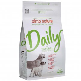 Almo Nature Daily ADULT BEEF & RICE сухой корм для взрослых собак всех пород ГОВЯДИНА И РИС