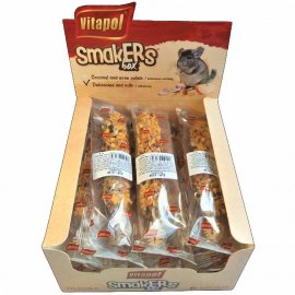 Vitapol SmakERs Box лакомство для шиншил ФРУКТЫ и ОРЕХИ, колба